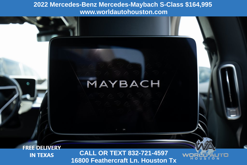 2022 Mercedes-Benz S-Class Maybach S 580 4MATIC®